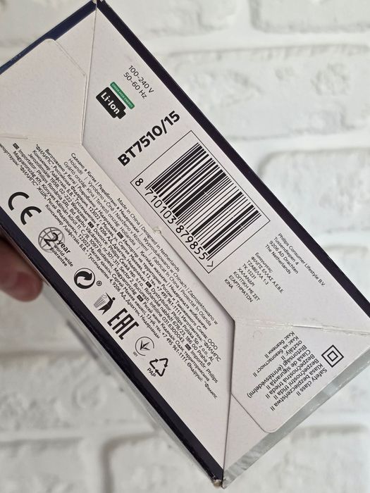 Триммер для бороды , машинка для стрижки волос Philips BT7510 чек, полный комплект (Philips Series 7000)