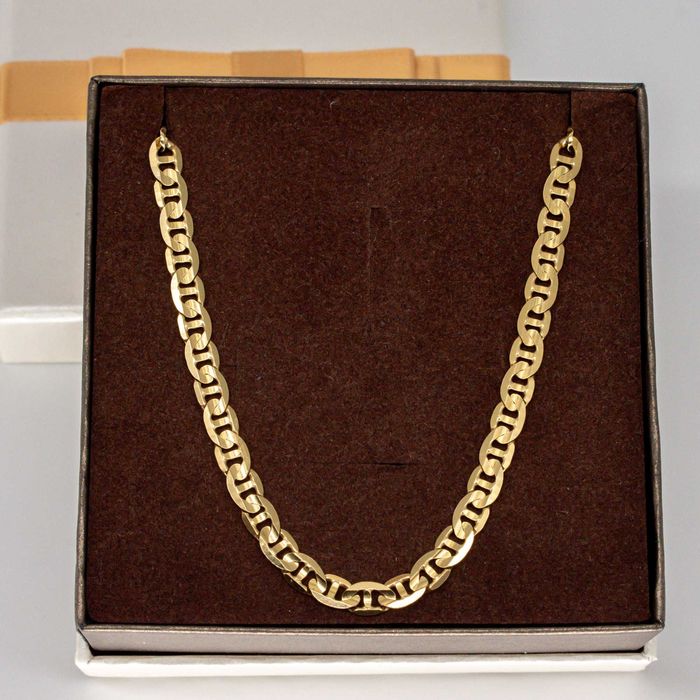 Złoty łańcuszek 585 19,68gram 60cm Gucci PEŁNY 5mm WYSYŁKA GRATIS