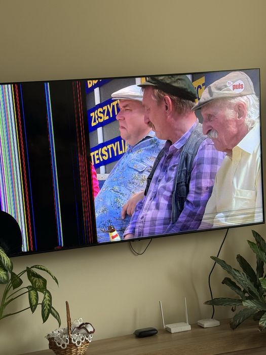 Telewizor samsung 65cali uszkodzony