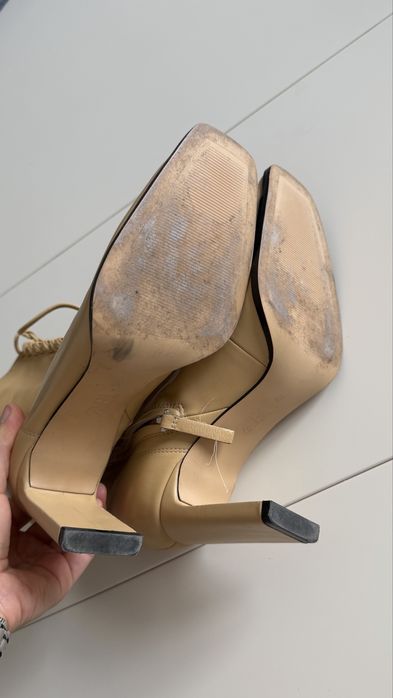 Ботинки бежеві Zara 37