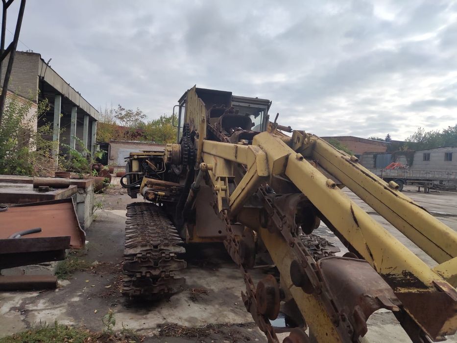 Траншейный гусеничный экскаватор ЭТЦ-202 , траншеєкопач, барова, бара