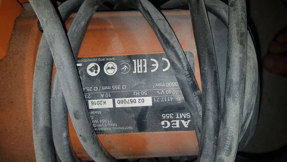 Aeg smt 355 do cięcia metalu.
