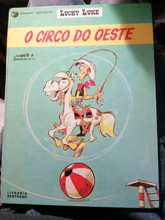 [ESTADO NOVO] Lucky Luke: O Circo do Oeste (Capa Rija - 1977)
