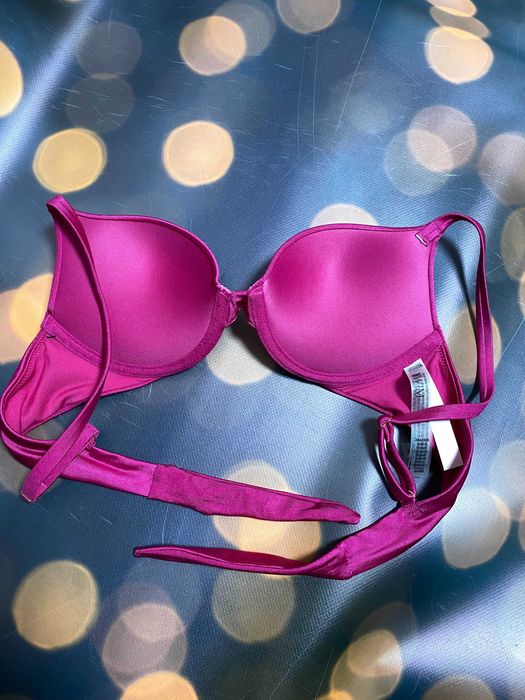 Купальник со стразами Victoria's Secret США. Низ M, верх 70-75 A,А/B