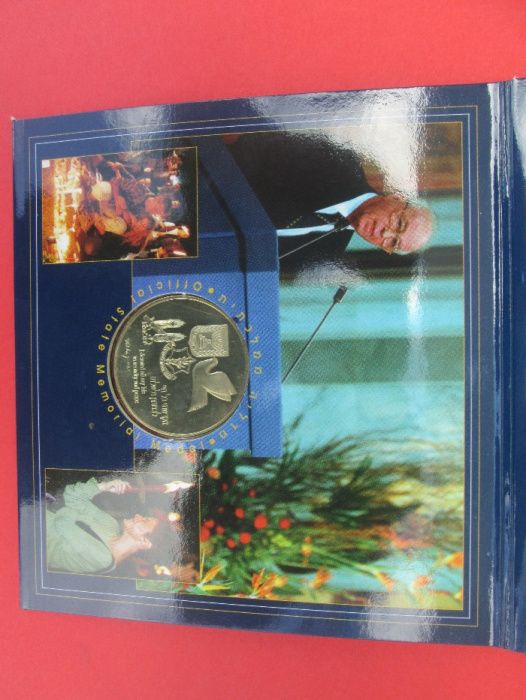 Medal pamiatkowy : YITZHAK RABIN Israel 1995