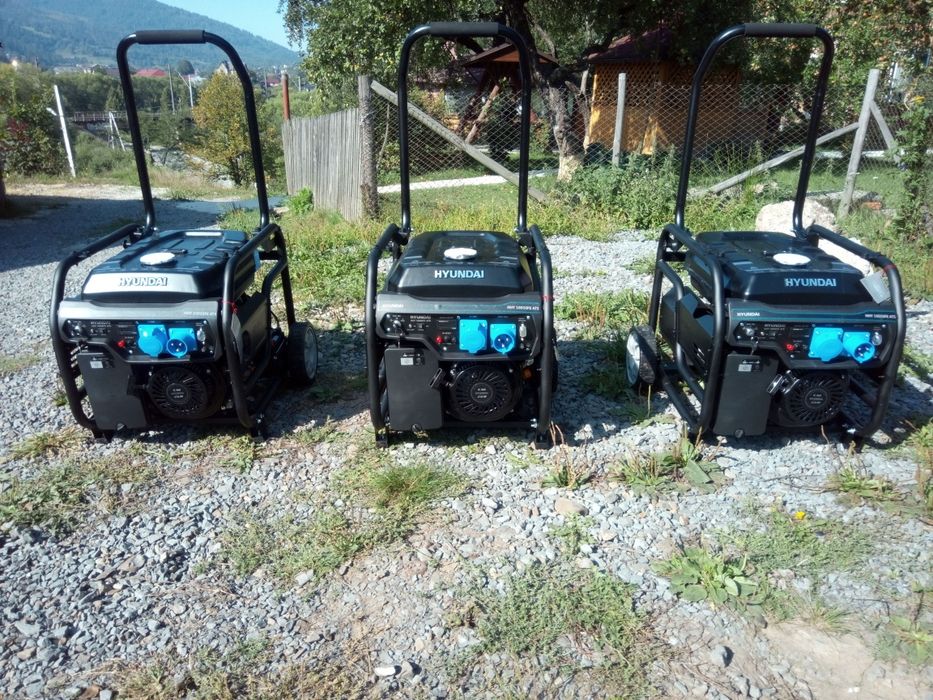 Генератор бензин САМОЗАВОДНИЙ (з АВР) HYUNDAI 10050FE Ats 8,0 кВт
