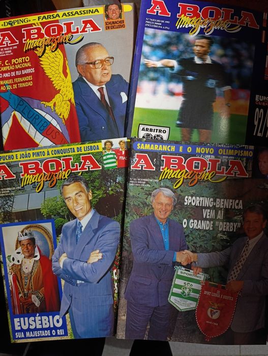 4 revistas A BOLA