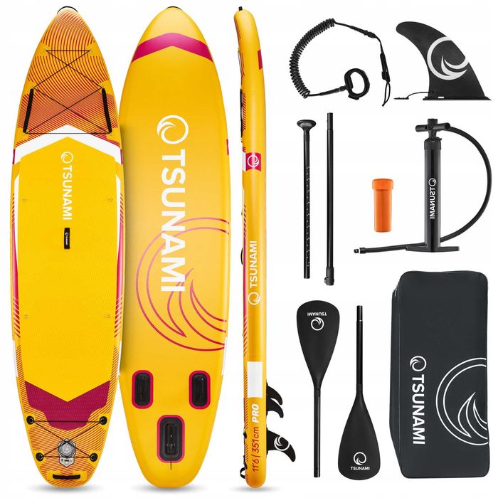 Сап дошка SUP Tsunami T11 двошарова 350 см