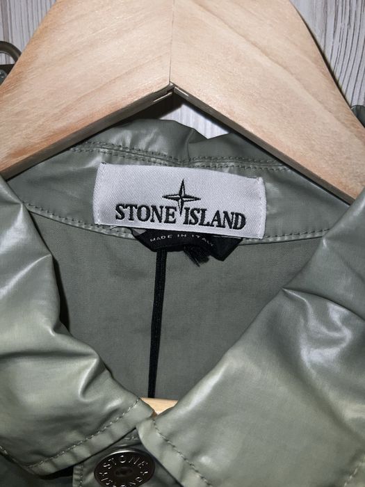 Stone Island Mussola Gommata-Tc Garment Dyed Jacket