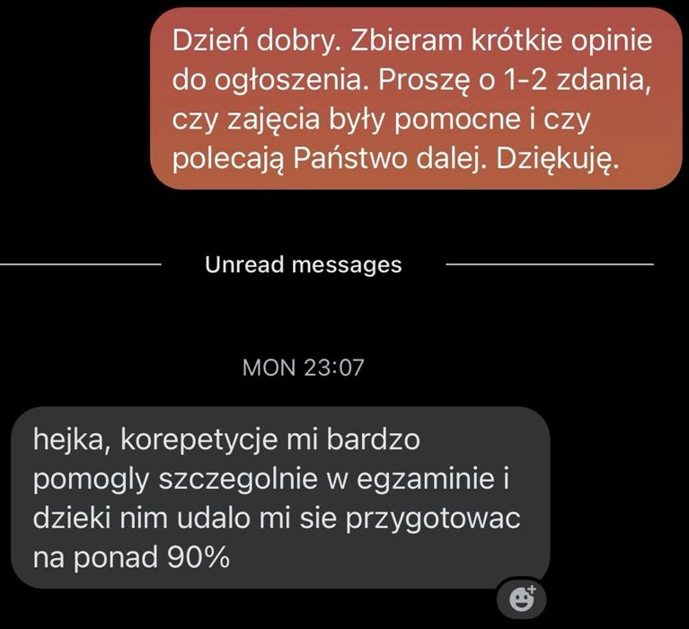 Korepetycje z matematyki - gwarancja satysfakcji lub zwrot pieniędzy