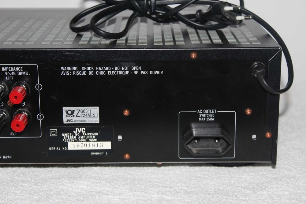 JVC AX-R332 Wzmacniacz stereo klasa super-A dynamic Made Japan Wysyłka ...