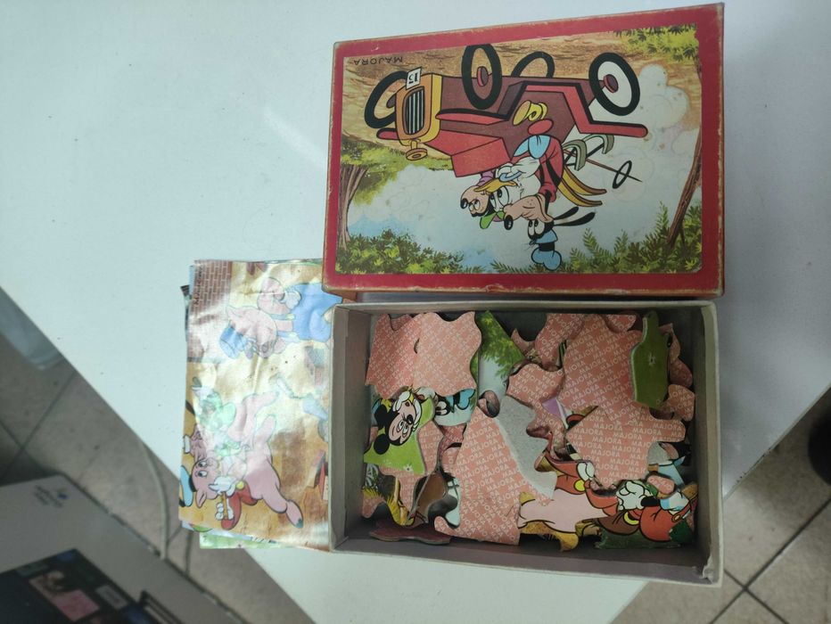 2 Puzzle quebra-cabeças antigos Majora Disney ref.1000/3 e 1000/4