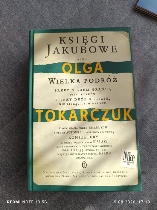 Księgi Jakubowe Olga Tokarczuk