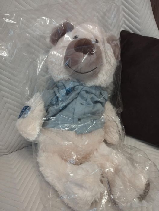 Pluszak BIAŁY MIŚ bardzo duży