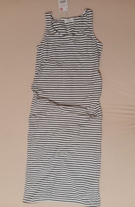 Нова стильна сукня Sinsay для вагітних, смугаста, р-р М