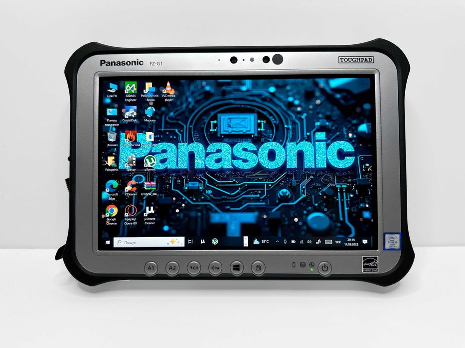 Броньований планшет Panasonic Toughpad FZ-G1 MK4, i5-6300U, 4Gb, 128Gb, 4G LTE GPS