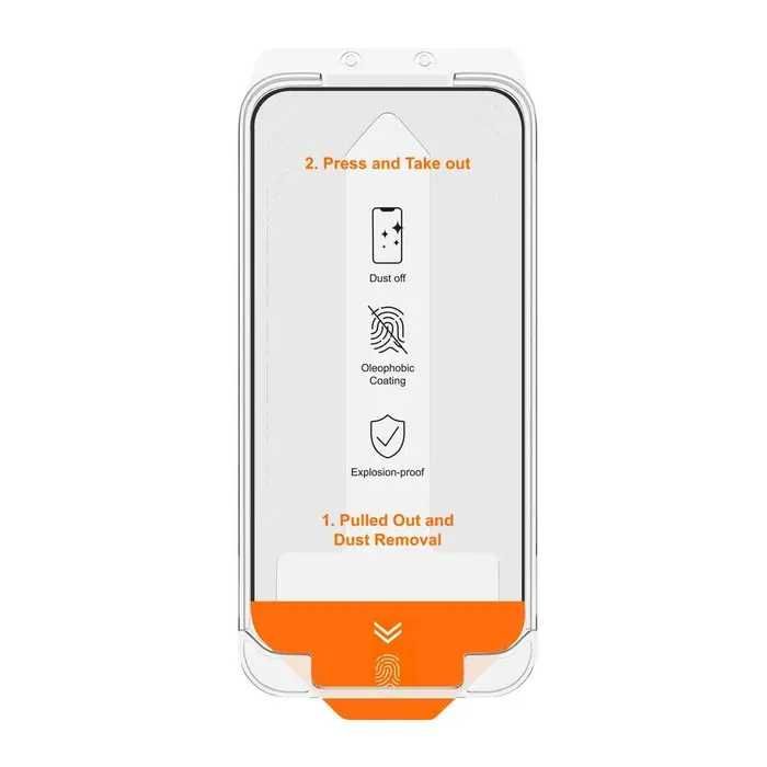 Захисне скло для iPhone 17 DustFree Box Easy Install стекло айфон 17