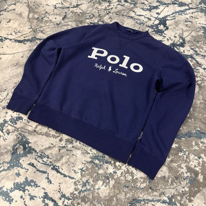 Світшот Polo Ralph Lauren темно-синій