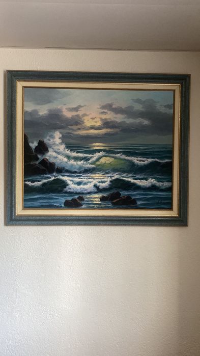 Quadro a óleo de Navarro