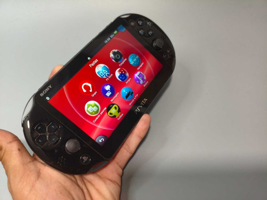 Ps Vita Desbloqueada + Cartao 128 GB