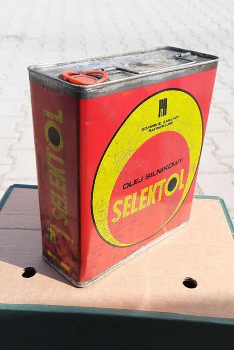 Selektol puszka, bańka 5l - PRL