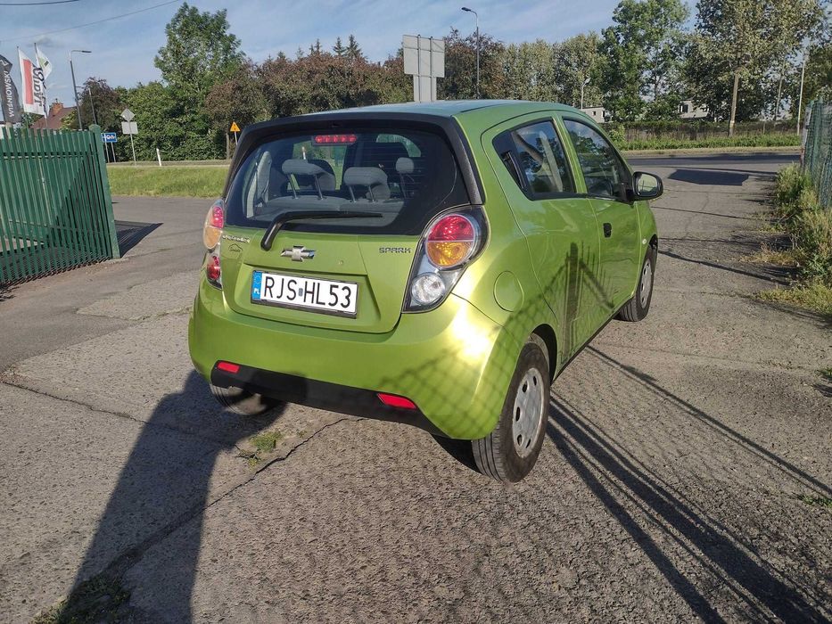 Chevrolet Spark 1.0 Benzyna 2011 Niski Przebieg