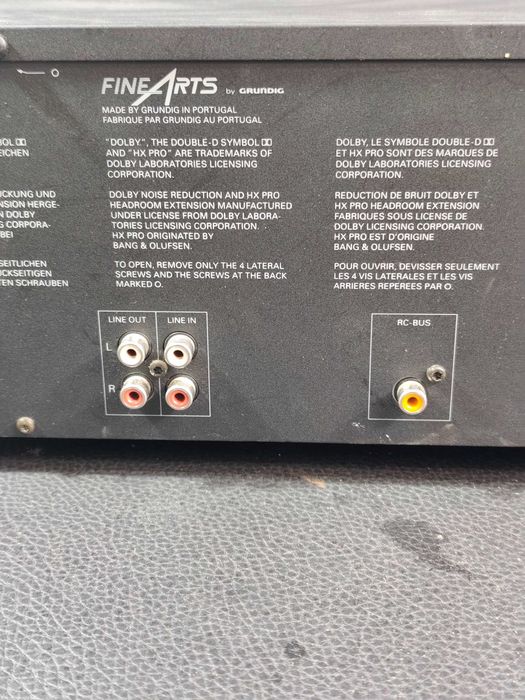 Deck stereo Grundig Fine Arts