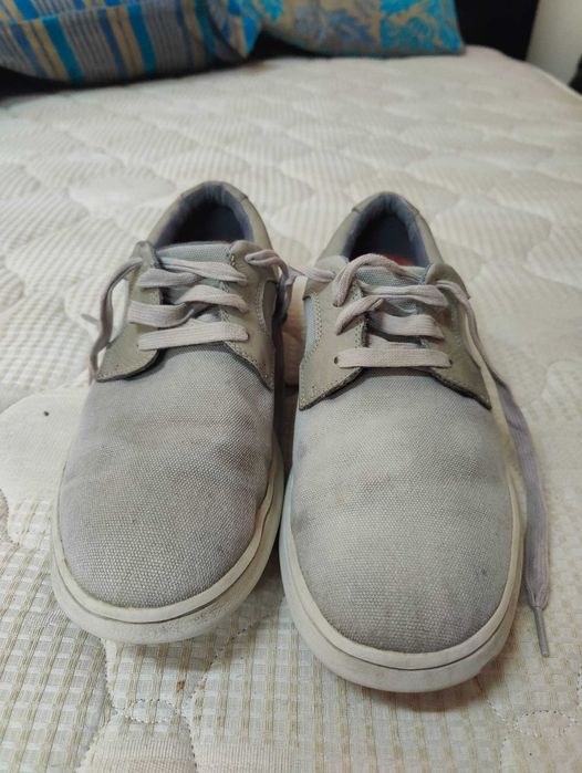 Sapatos Rockport tam. 42 em tecido e pele excelentes