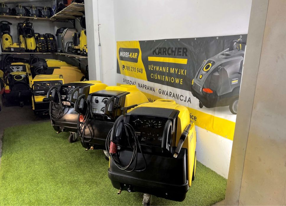Myjki ciśnieniowe Karcher HD HDS • DUŻY WYBÓR ! 400V 230V 180bar