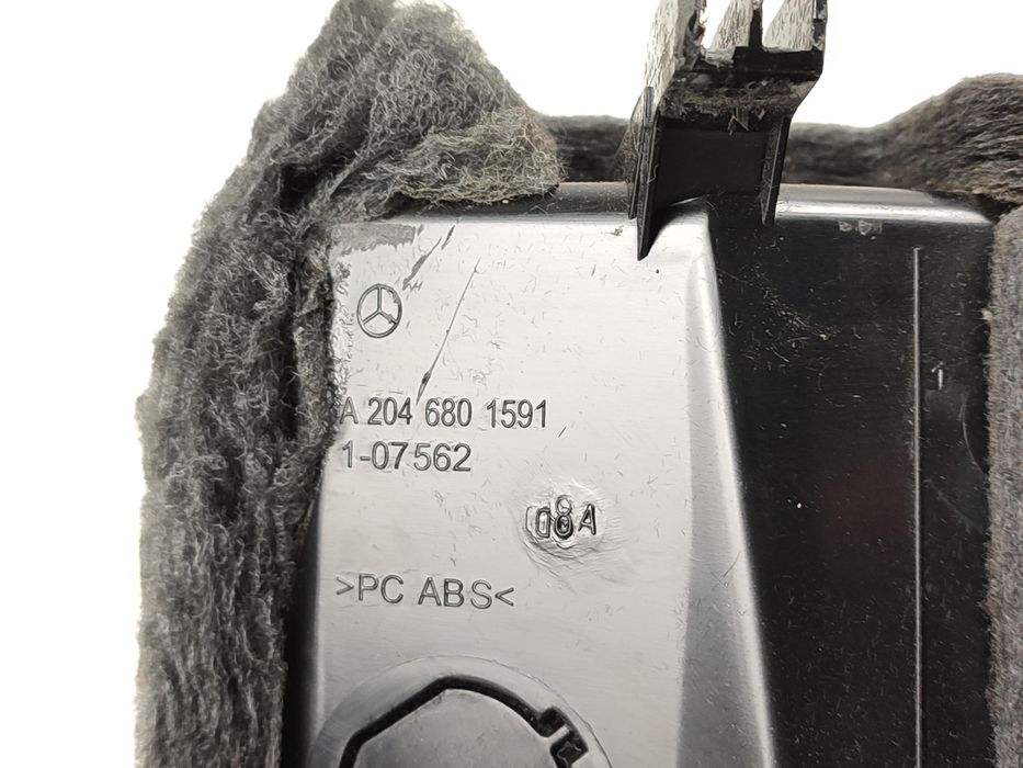 Schowek konsoli pasażera prawy beż mercedes glk x204 2008–2015