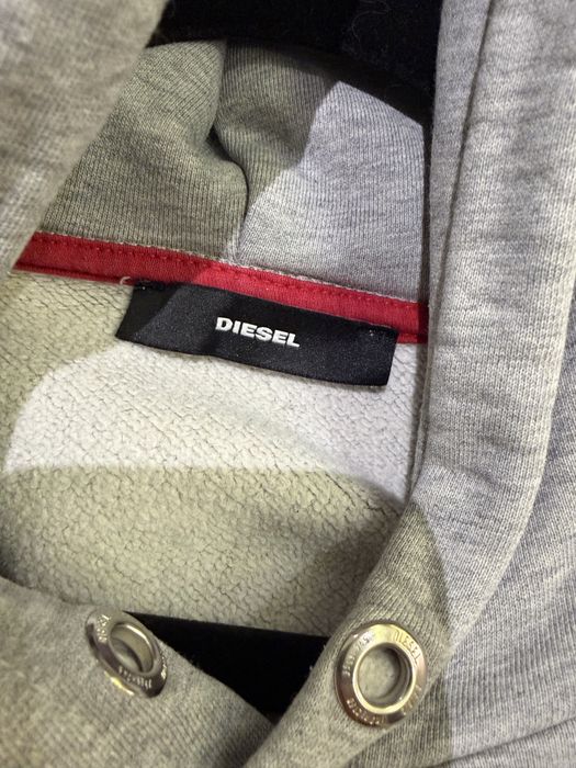 худі Diesel сіре