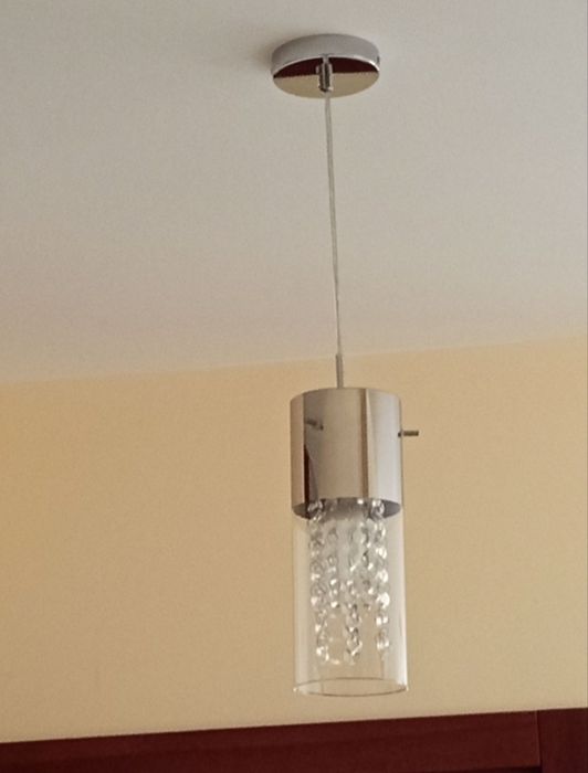 Lampa wisząca kryształy