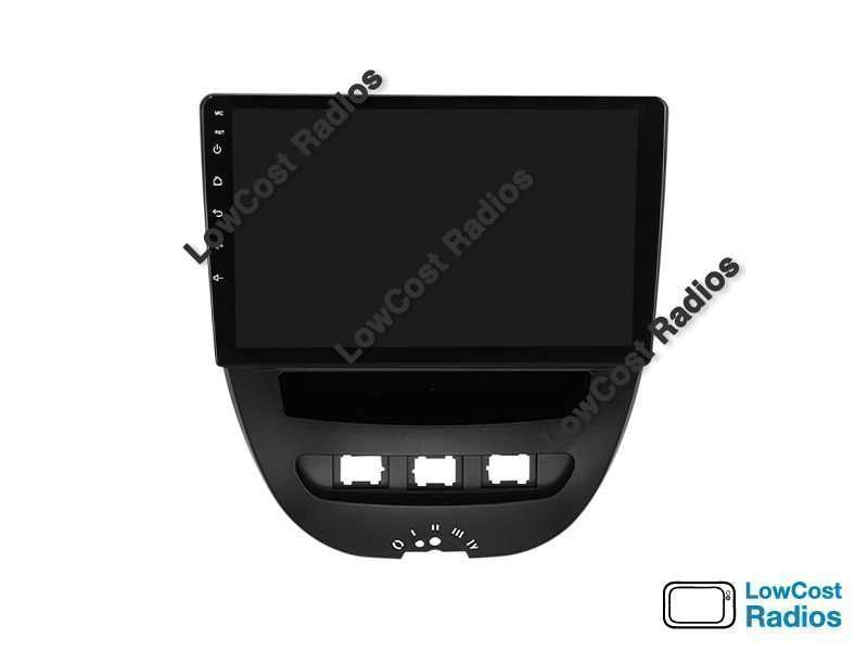 Auto Rádio GPS 10" ANDROID 15 | TOYOTA AYGO, PEUGEOT 107, CITROEN C1  | CARPLAY • ANDROID AUTO