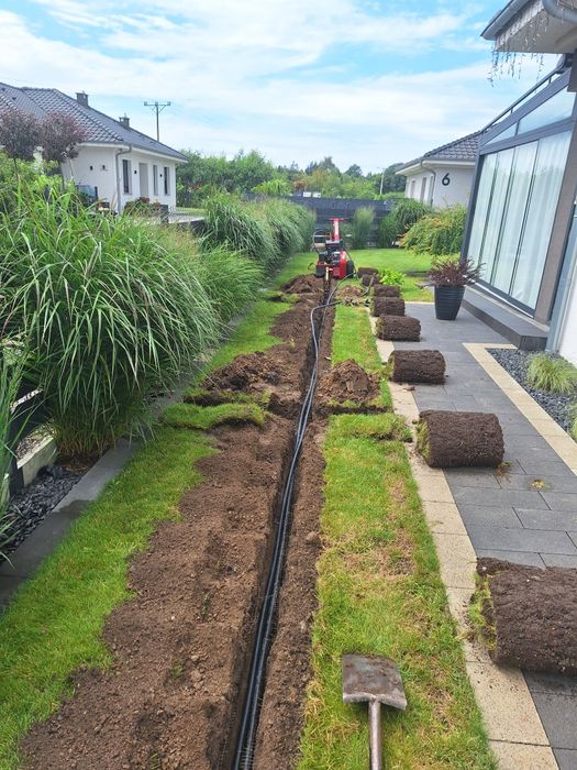 Ogrody - pielęgnacja - nawadnianie - trawniki