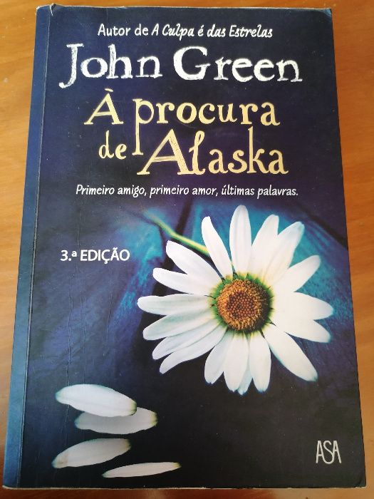 Livro "À Procura de Alaska"