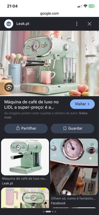 Maquina de cafe do lidl