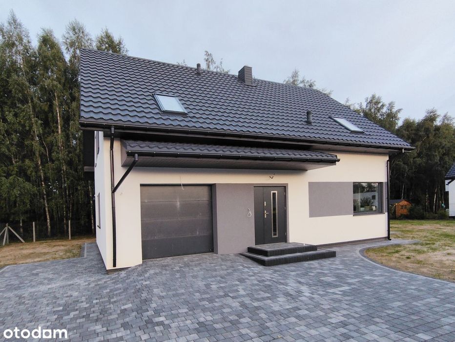 Dom jednorodzinny energooszczędny Kudrowice Pabianice łódzkie