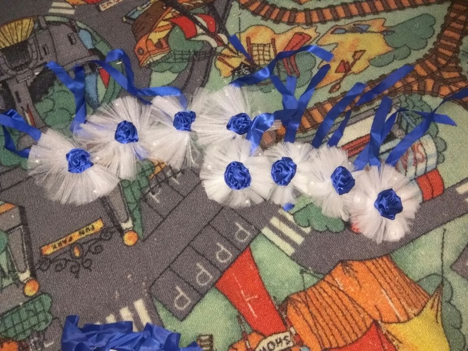 Украшение на свадебную машину