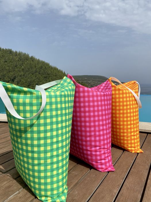 Almofada / Puff de Praia, Piscina, Campo, Casa… - ENTREGA IMEDIATA