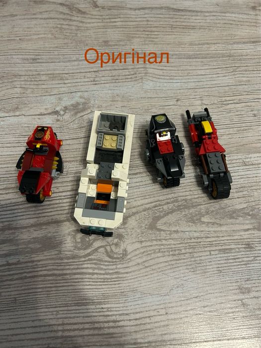 Аналог Lego на вагу та оригінал
