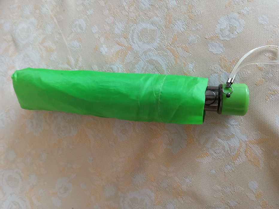 damska parasolka zielona automatyczna