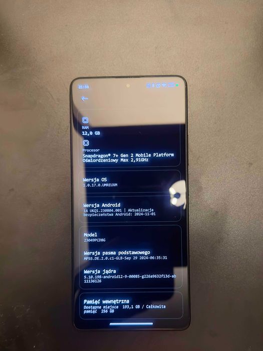 Poco f5 12/256  bardzo dobry stan