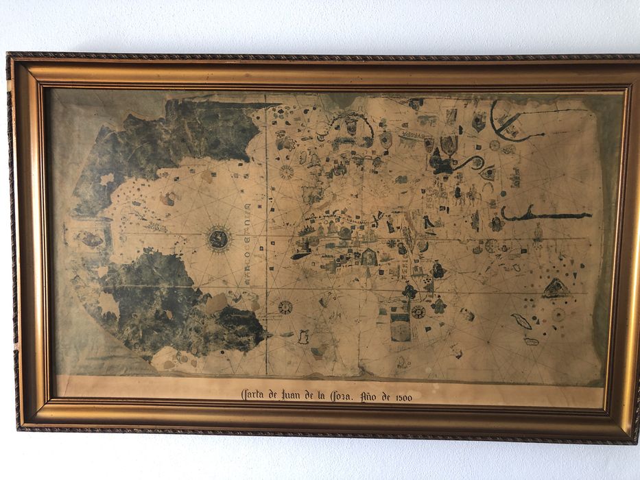 Carta de Juan de La Cosa, 1500 |quadro|