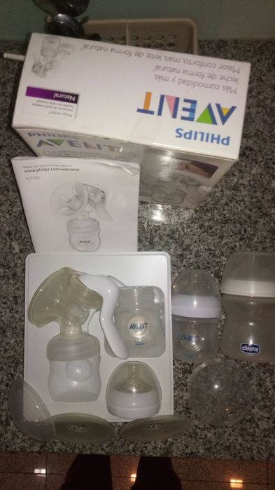 Bomba de tirar leite marca Philips