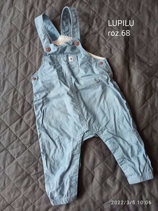 Ogrodniczki spodnie na szelkach