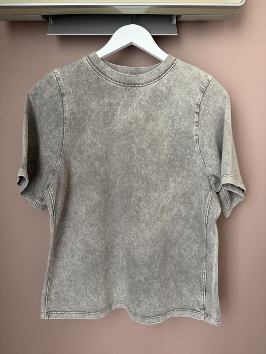 футболка Zara S сіра