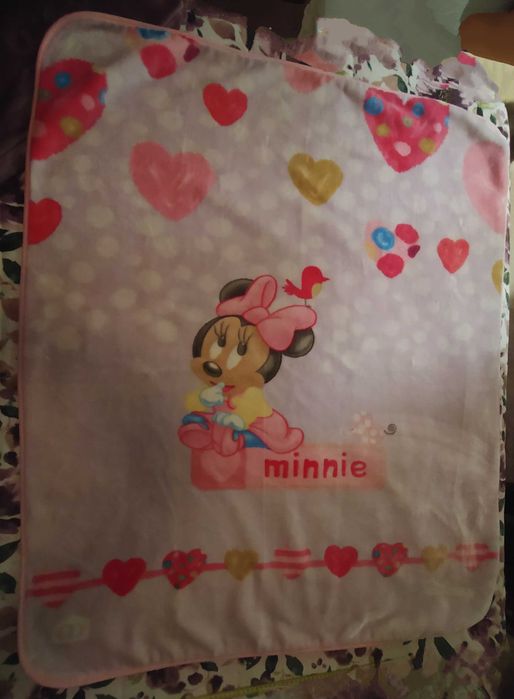 Cobertor berço minie