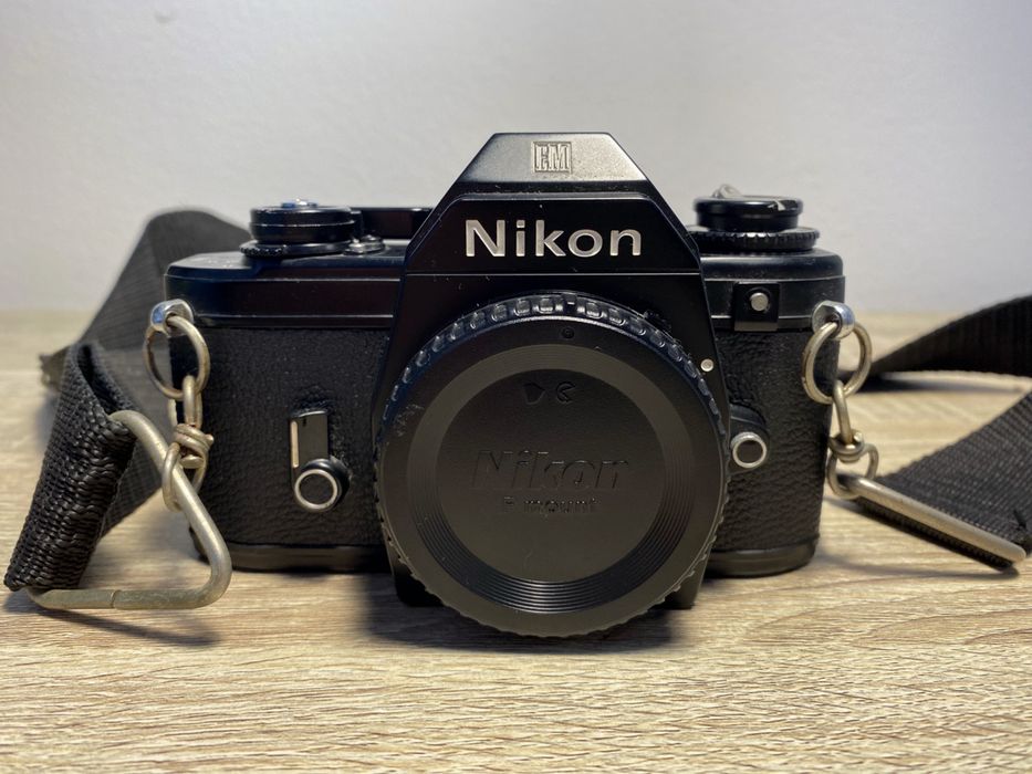 Nikon EM 35mm Film SLR Camera – Classic Compact Analog Body