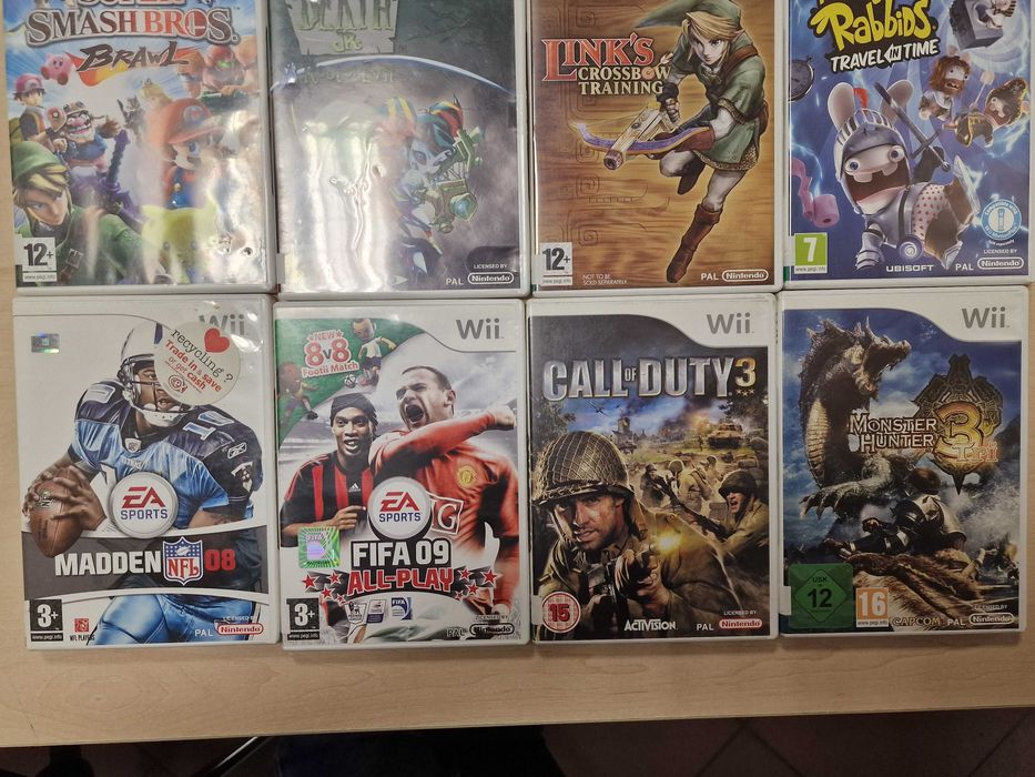 Wii zestaw gier 13szt call of duty 3 fifa Prince of Persia Star Wars