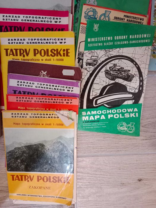 Mapy topograficzne Polski